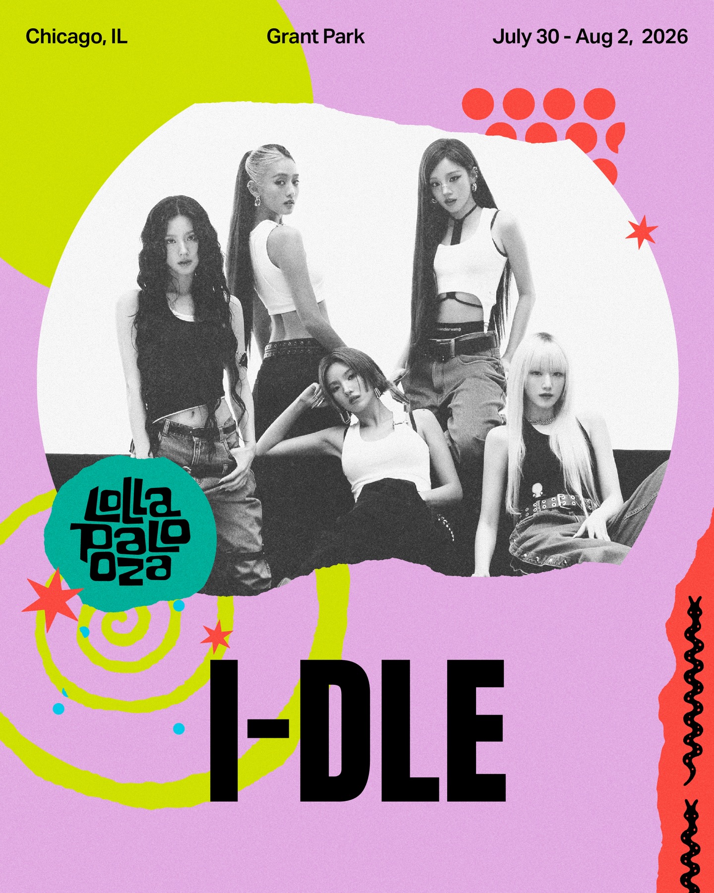 I-dle I-dle WORLD TOUR [Syncopation] Poster 2026